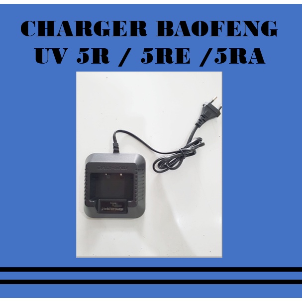 TERLARIS Dekstop dan Charger HT UV 5R, Cas Dekstop Charger Baofeng Ht UV 5R 5re 5ra Bopeng Taffware 