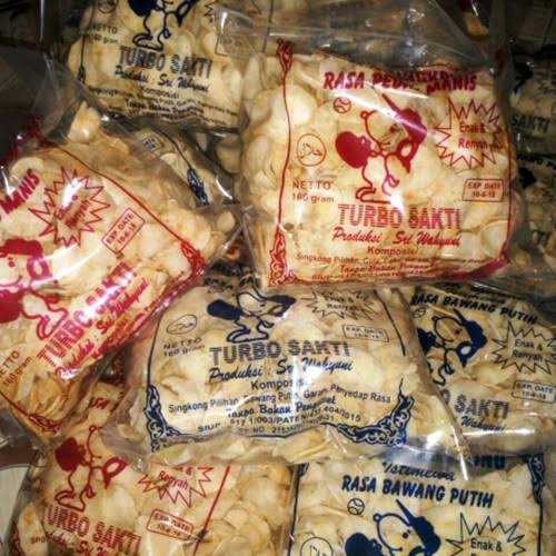 

Keripik Singkong Turbo Sakti Rasa Balado dan Original Khas Sumenep Madura