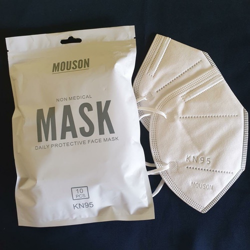 Masker KN95 MOUSON Putih/Masker KN95 10pcs /masker dewasa