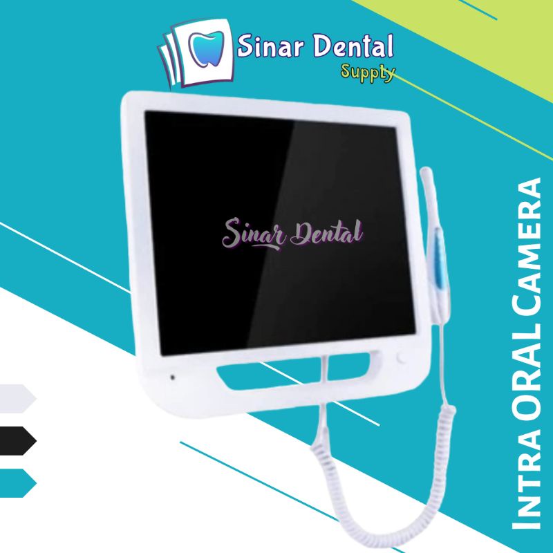 DENTAL INTRA ORAL INTRAORAL KAMERA CAMERA TERMASUK BRACKET MONITOR