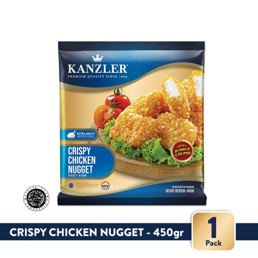 

Kanzler Crispy Chicken Nugget 450gr