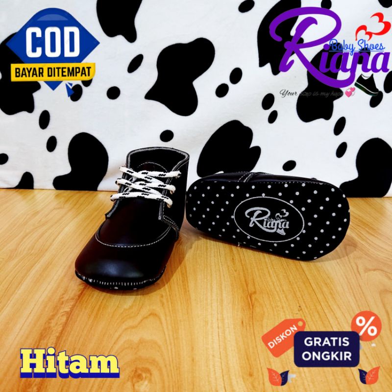 Sepatu bayi prewalker motif Sherif RS05 bayi laki laki usia 5-15 Bulan