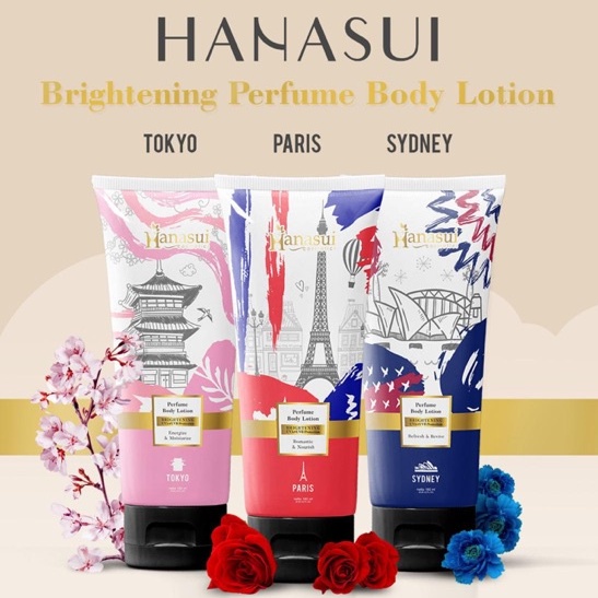 HANASUI PERFUME BODY LOTION