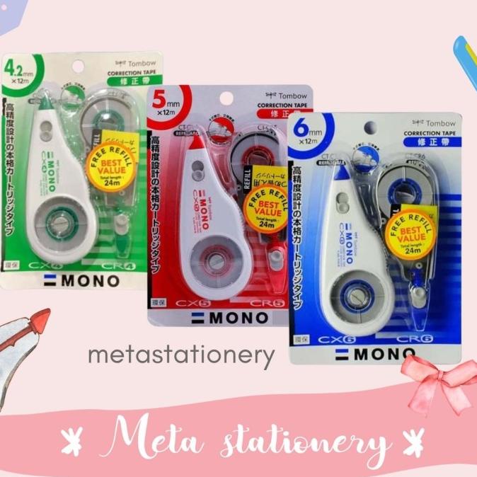 

BISA COD Correction Tape / Tipex Tombow Mono CTCX /ALAT TULIS AESTHETIC/ALAT TULIS SEKOLAH/ALAT TULIS SET/ALAT TULIS LENGKAP/ALAT TULIS ANAK/ALAT TULIS LUCU