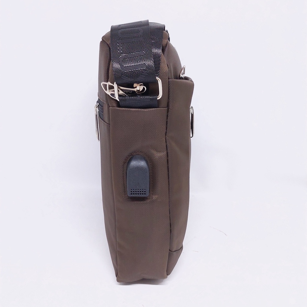 Tas Selempang Polo LAND Premium MURAH BANYAK RUANG / Tas TALI SATU KOTAK POLO KARET PREMIUM MURAH ANTI AIR / TAS SELEMPANG POLO KAIN KANVAS KOTAK BIG SIZE MURAH / TAS BAHU KANVAS POLO LAND MURAH / TAS SELEMPANG KOTAK KANVAS USB POLO BESAR MURAH ORIGINAL