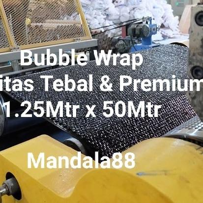 

Bubble Wrap / Plastik Gelembung Bogor 50mtr x 1.25mtr - Putih