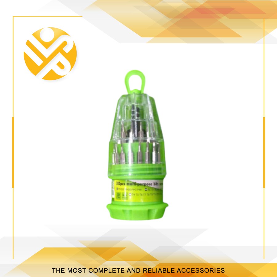 KENTARO Obeng Hp Set Obeng Mini Set Multifungsi 30pcs