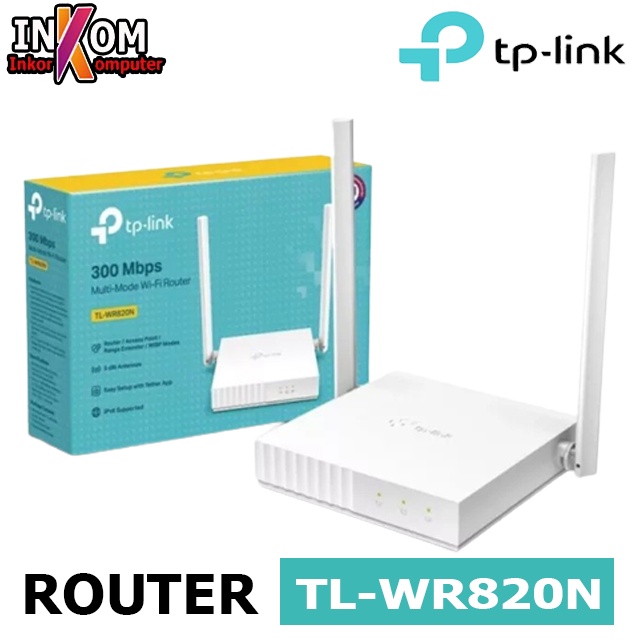TP-LINK TL-WR820N 300Mbps Wireless N Router