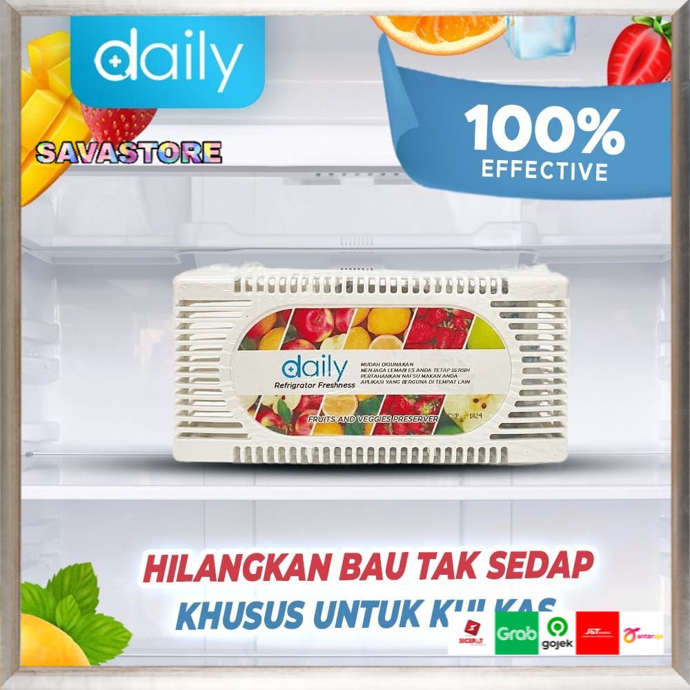 Penghilang Bau Penetral Bau Lemari Rak &amp; Kulkas Lemari Es Daily Refrigerator Deodorize Box