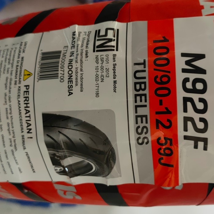 ban luar maxxis ring 12 vespa muraj