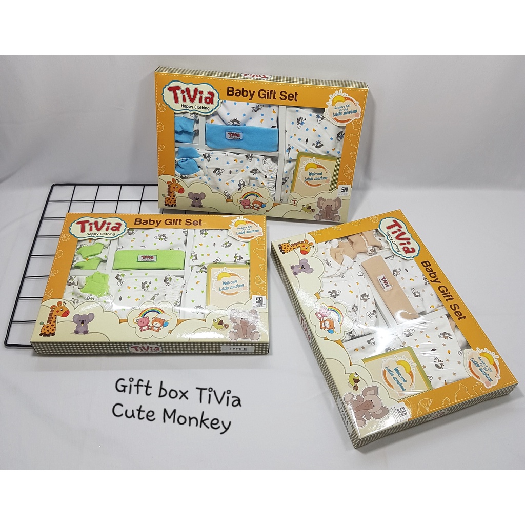 

gift box/bingkisan/hampers/kado bayi TIVIA Type B