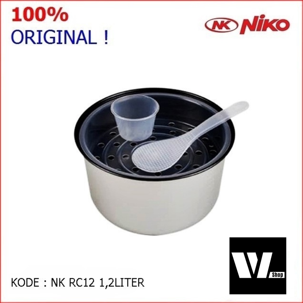 Rice Cooker Penanak Masak Nasi Niko NK-RC12 1.2 Liter