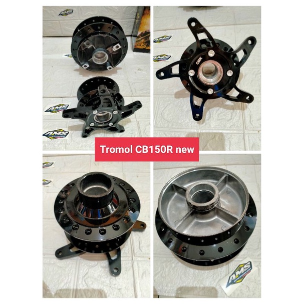 Tromol cb150 r new cb new led model sys hitam gloss kilat