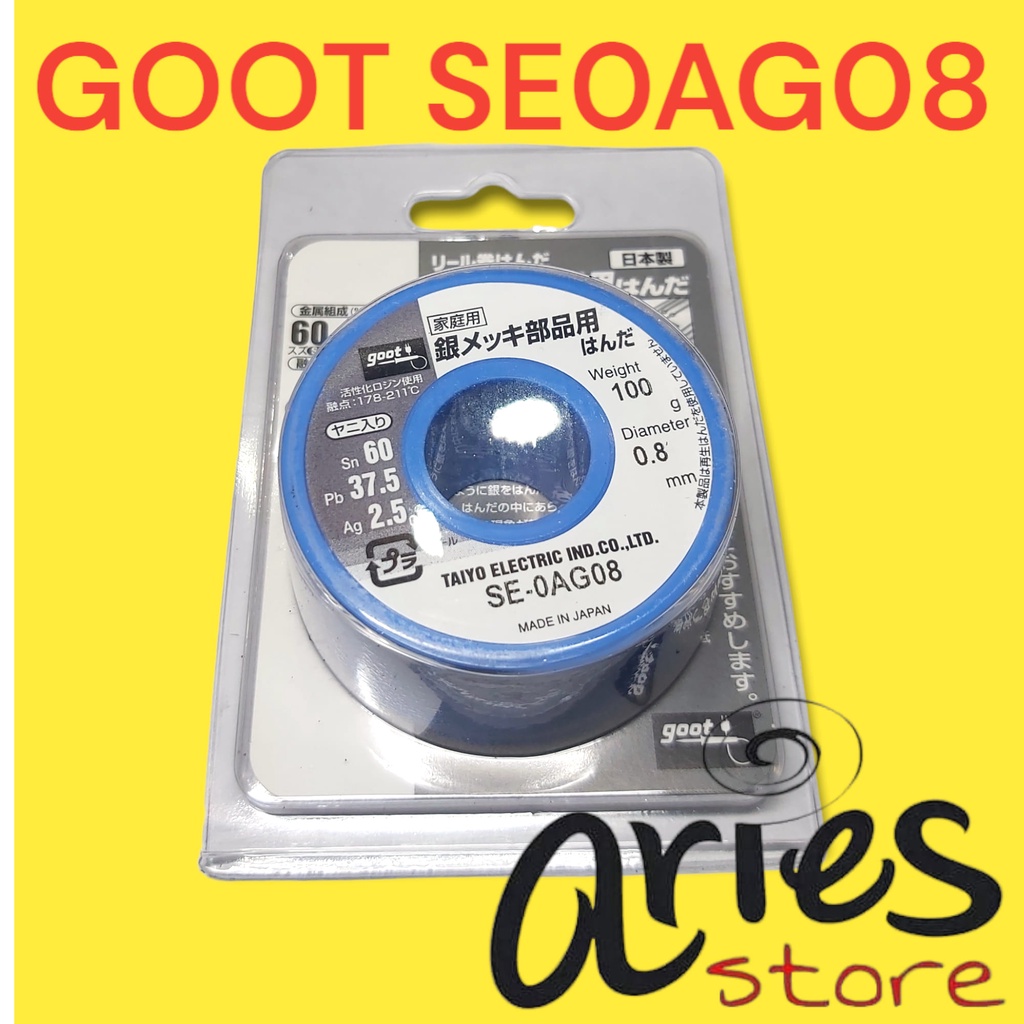 TIMAH GOOT 0.8mm 100gr TINOL GOOT SE 0AG08