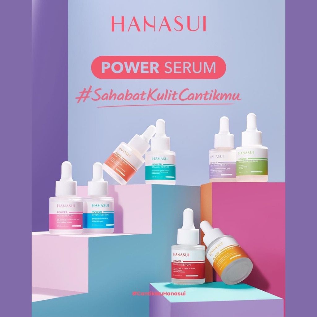 HANASUI Power Serum Series / Acne Bright Bakuchiol Barrier Peeling