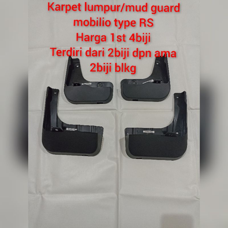 karpet lumpur/mud guard mobilio RS