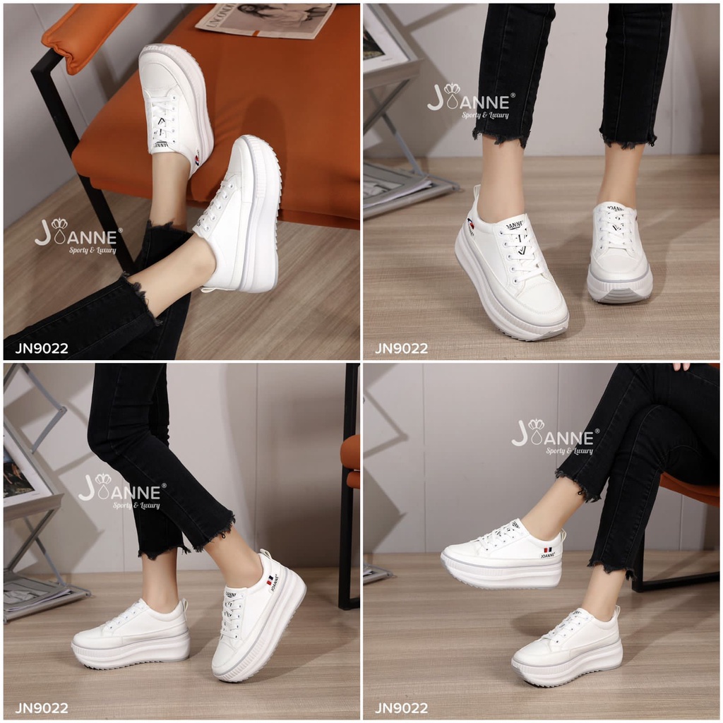 JOANNE Highsole Sneakers Shoes #JN9022 ORIGINAL