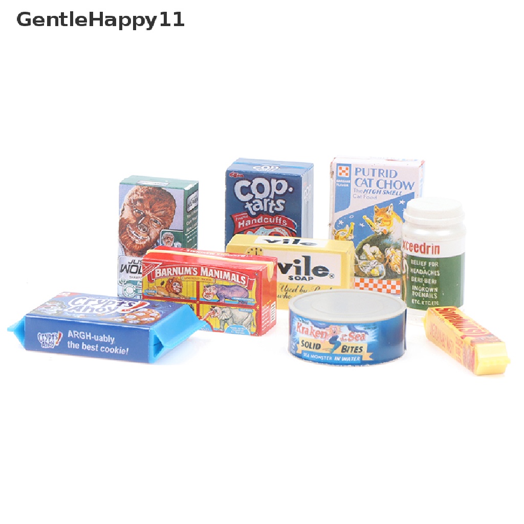 Gentlehappy Miniatur Rumah Boneka1Per6 Supermarket Miniatur Pretend Play Mainan Aksesoris id