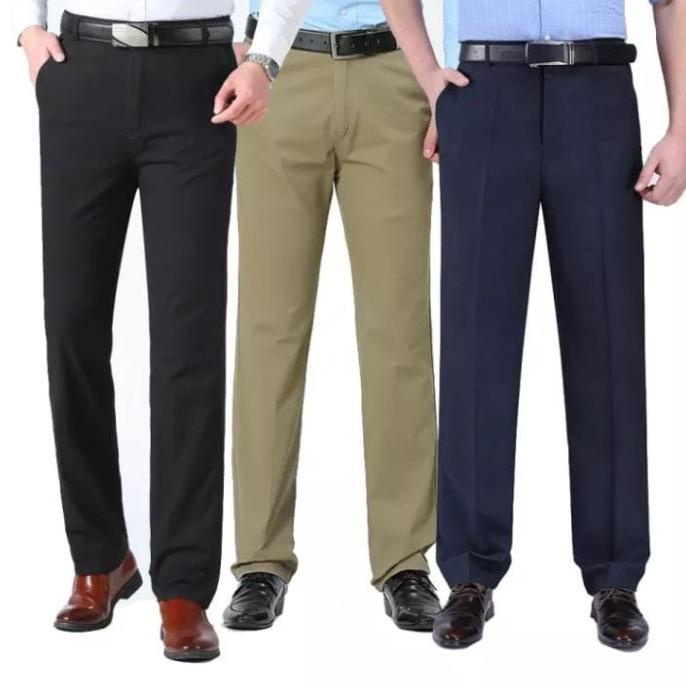 Celana kerja Formal Cardinal pria/bahan/formal/celana CARDINAL hitam