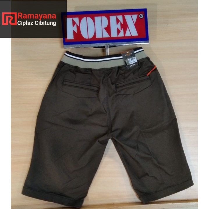 Celana Pendek Pria / Brand Original Forex / Ramayana Cibitung