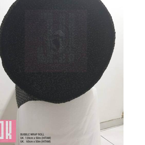 

[GO SEND] Bubble Wrap Roll Hitam Ukuran 60cm x 50meter