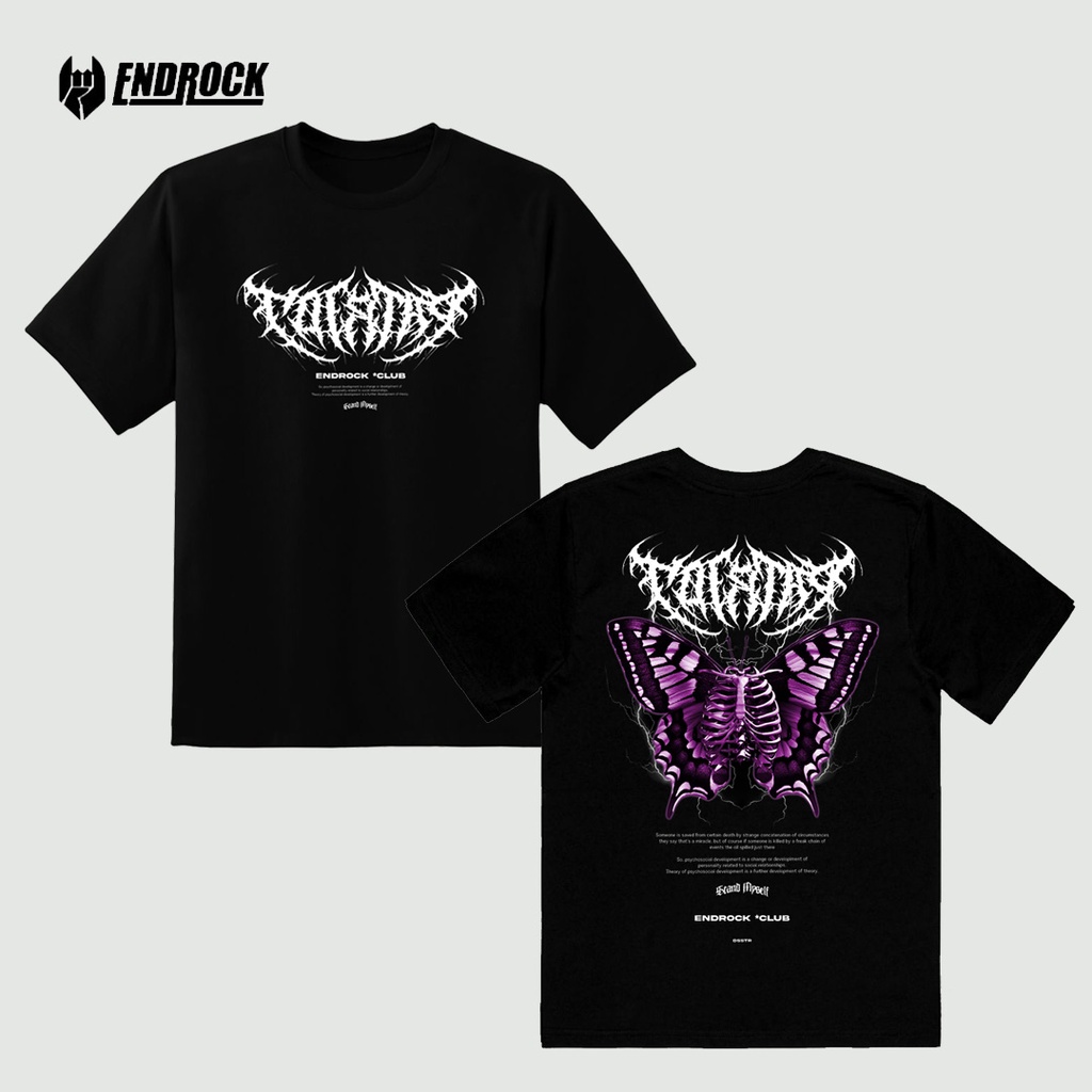 Kaos Distro Original Endrock Tema Stand Myself