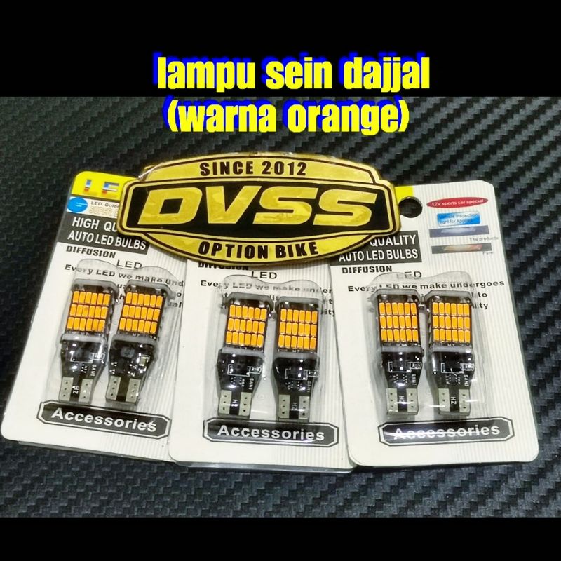 lampu sein dajjal t10