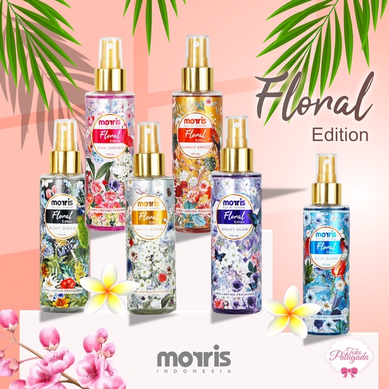 [BISA COD] Morris Eau De Toilette Floral Edition - Parfum Morris - Morris Parfum Floral Edition