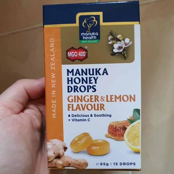 

BISA COD manuka health honey drops rasa lemon and ginger 15 buah permen /PERMEN LUNAK/PERMEN VIRAL/PERMEN MILO/PERMEN YUPI/PERMEN JADUL/PERMEN KARET
