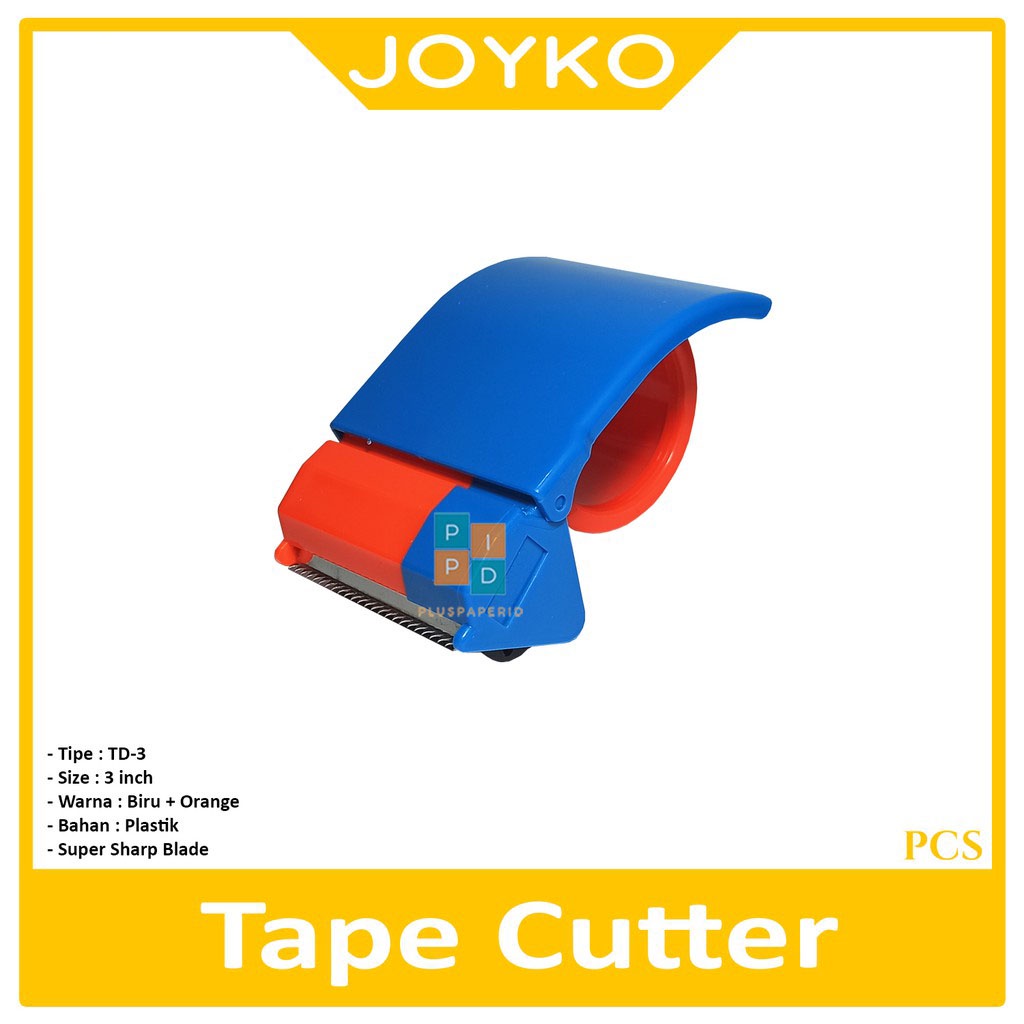 JOYKO - Tape Cutter TD-3 Pemotong Lakban Isolasi 3 Inch - Pcs