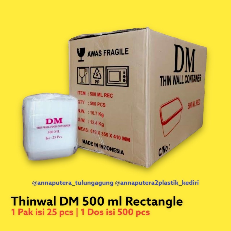 Thinwal DM 500 Rectangle