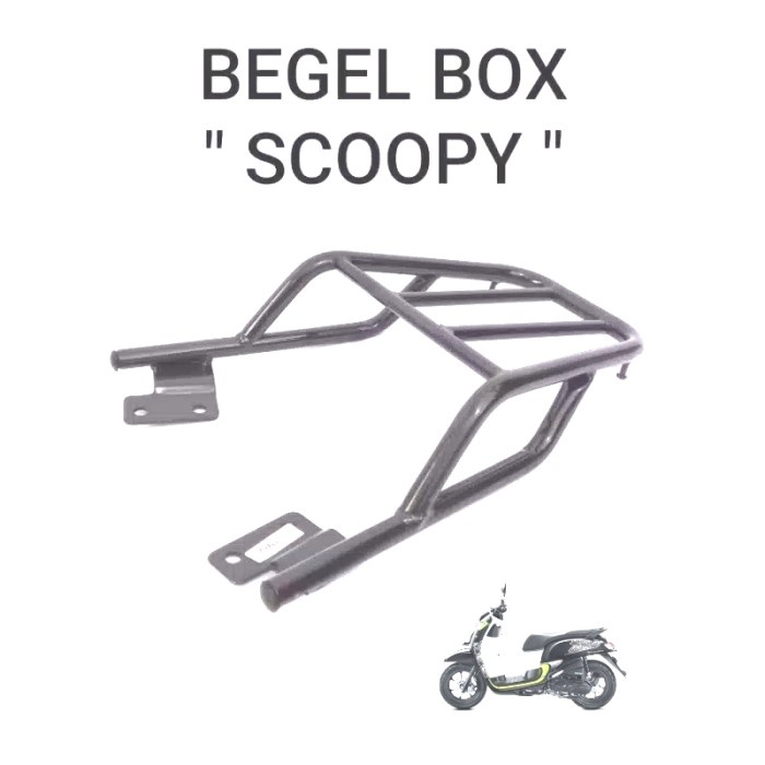 Bracket box motor honda scoopy begel box scoopy