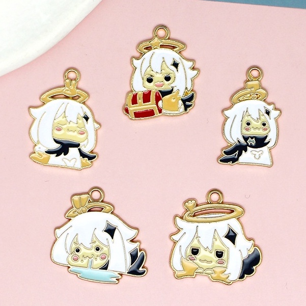 1 pcs Charm Enamel Epoxy - GENSHIN IMPACT PAIMON