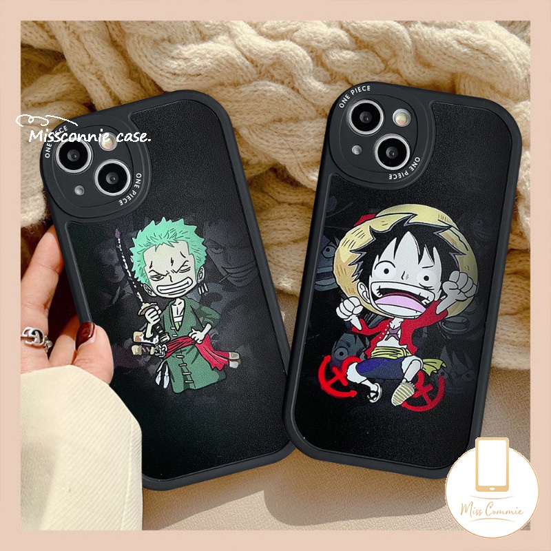 Casing Luffy Zoro Kartun Lucu Redmi 12C A1 9T 9C 10 9 10A 10C 9A Mi 12x11 Lite 11T F4 K40s Redmi Note11 10s 10 10Pro 8 11s Note 9 9Pro 9s 11Pro+8Pro Anime One Piece Sarung