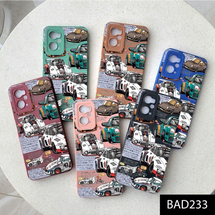 Case Motif Slim Matte Pro Camera Karakter Realme X - SC