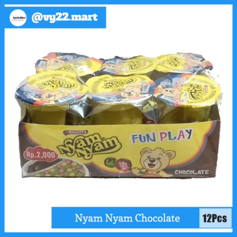 

Snack Nyam Nyam Fun Play Chocolate Ecer 2000 Snack Anak Anak Jadul