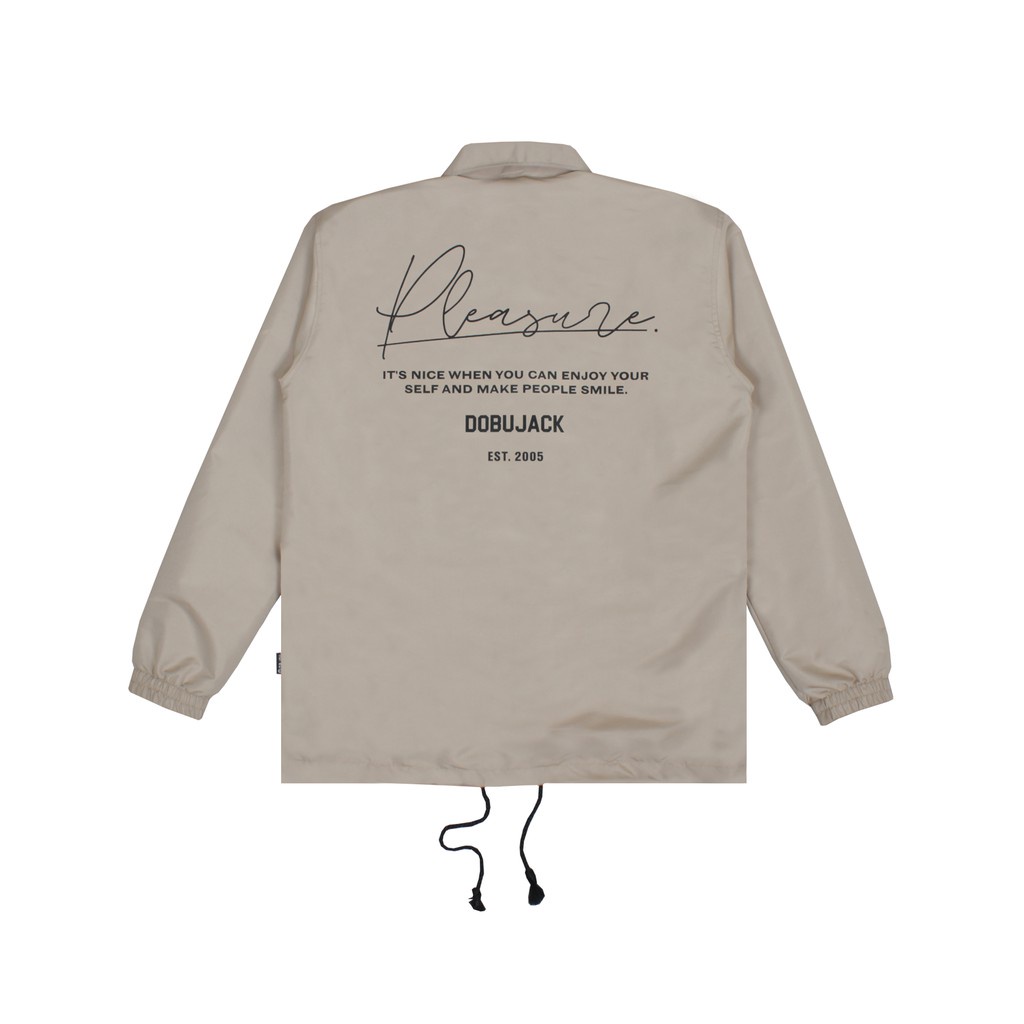 Jaket Coach Dobujack Jaket Coach Pleasure Cream /jaket pria wanita kekinian keren Viral 2022
