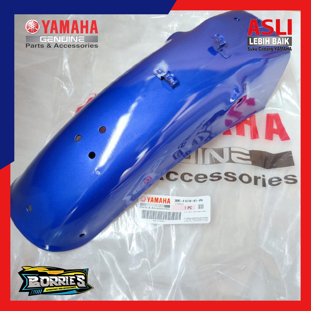 Spakbor Slebor Belakang Yamaha RX King Biru DPBMC Original YGP 3M5-F1610-01-P6