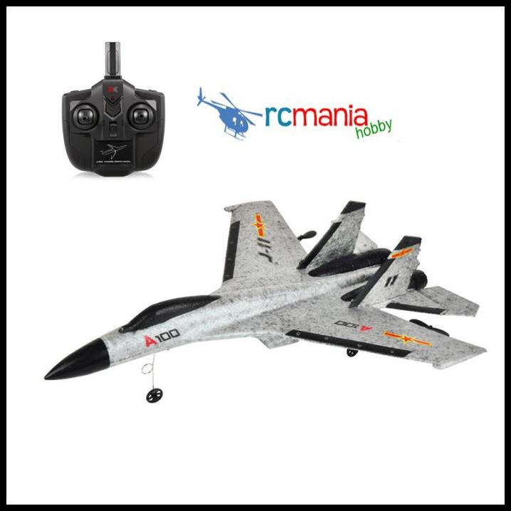 Promo Wl Xk A100 J11 Epp Rc Airplane 2.4G 3Ch Fixed Wing Aircraft Rtf