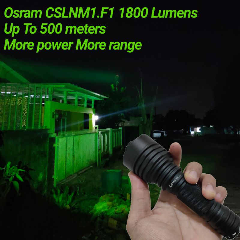 Senter Berburu Leyoya C8+ Osram CSLNM1.F1