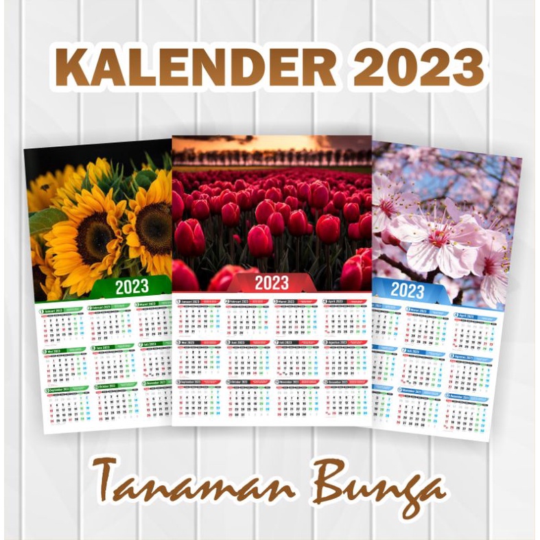 

Kalender 2023 Edisi Tanaman Bunga Indah / Kalender Dinding 2023 Murah