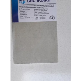 GRC Board 4mm