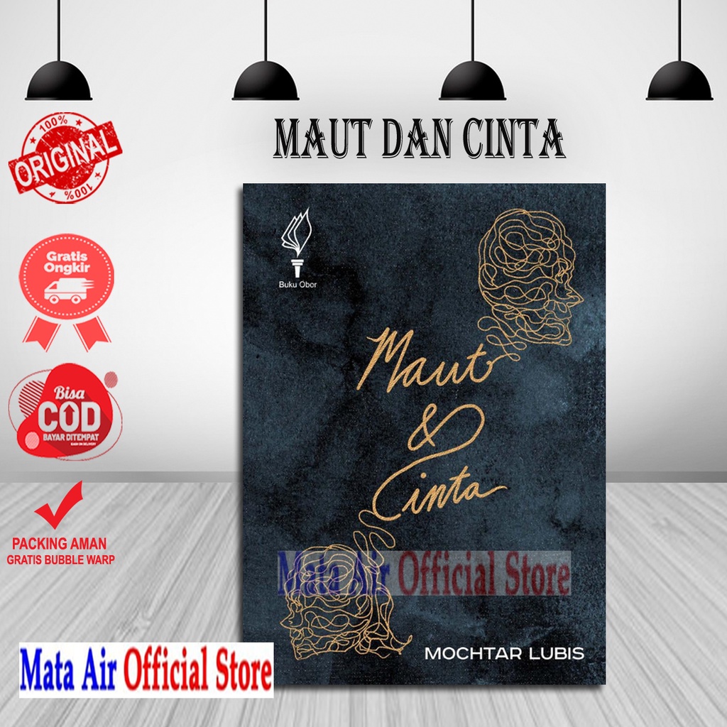 BEST SELLER ORIGINAL MAUT DAN CINTA - MOCHTAR LUBIS BUKU OBOR