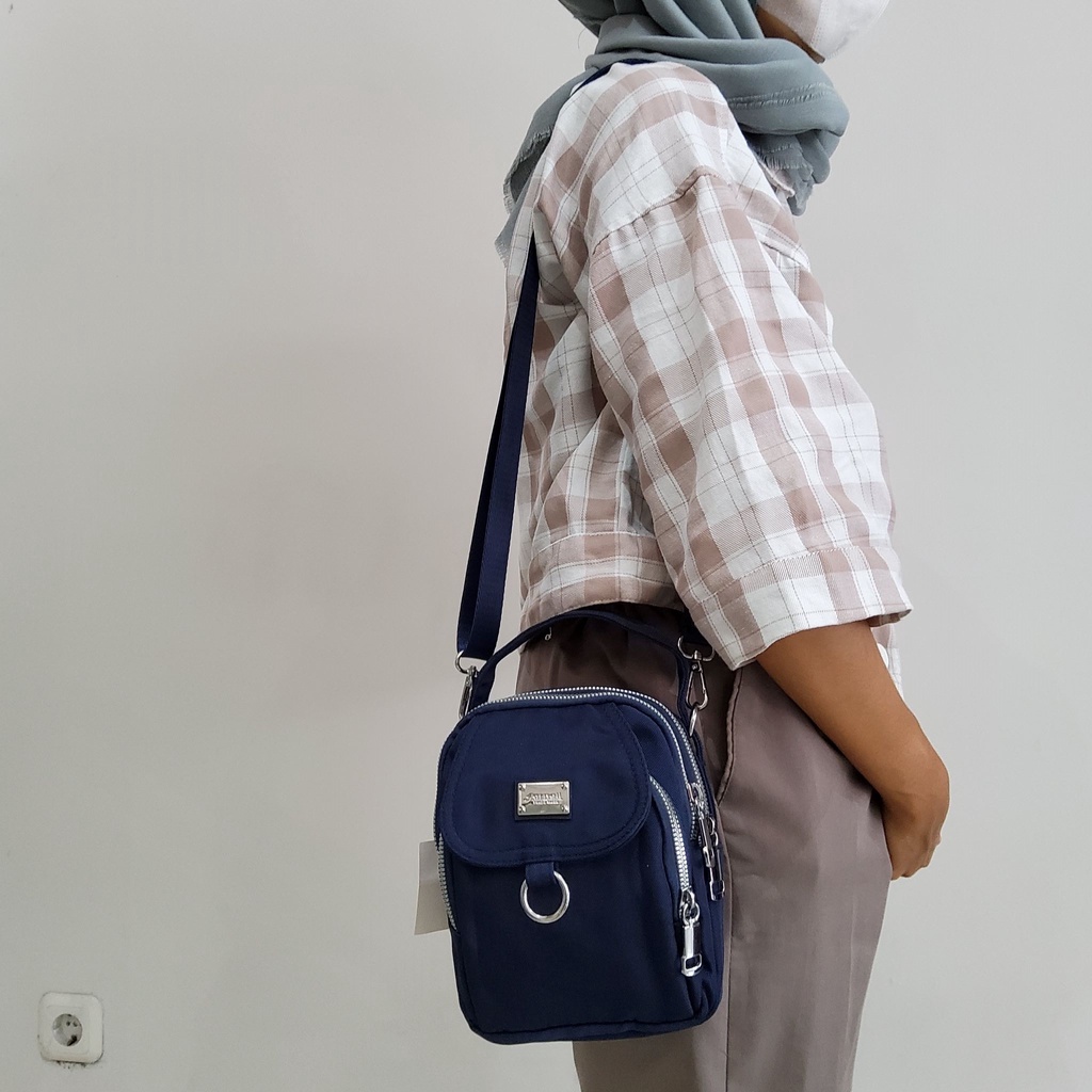 Tas Selempang Wanita Ukuran Mini Tas HP Kekinian Import Farnell K-911