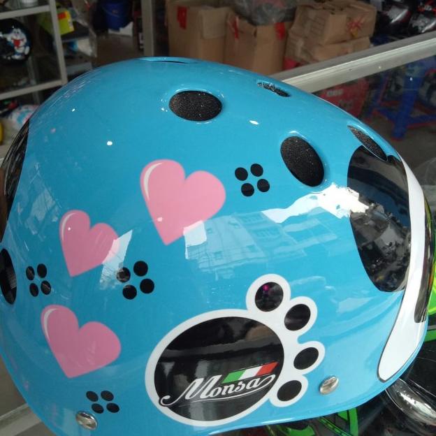 HELM ANAK /HELM SEPEDA SKATING MOTIF KEREN / HELM SEPEDA