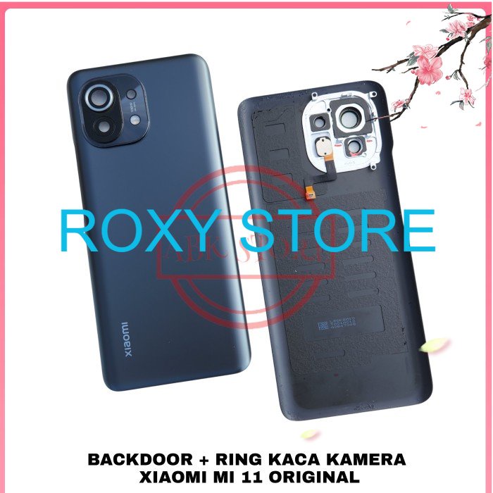 TUTUP BELAKANG BACKDOOR BACK CASING + KACA KAMERA XIAOMI MI 11