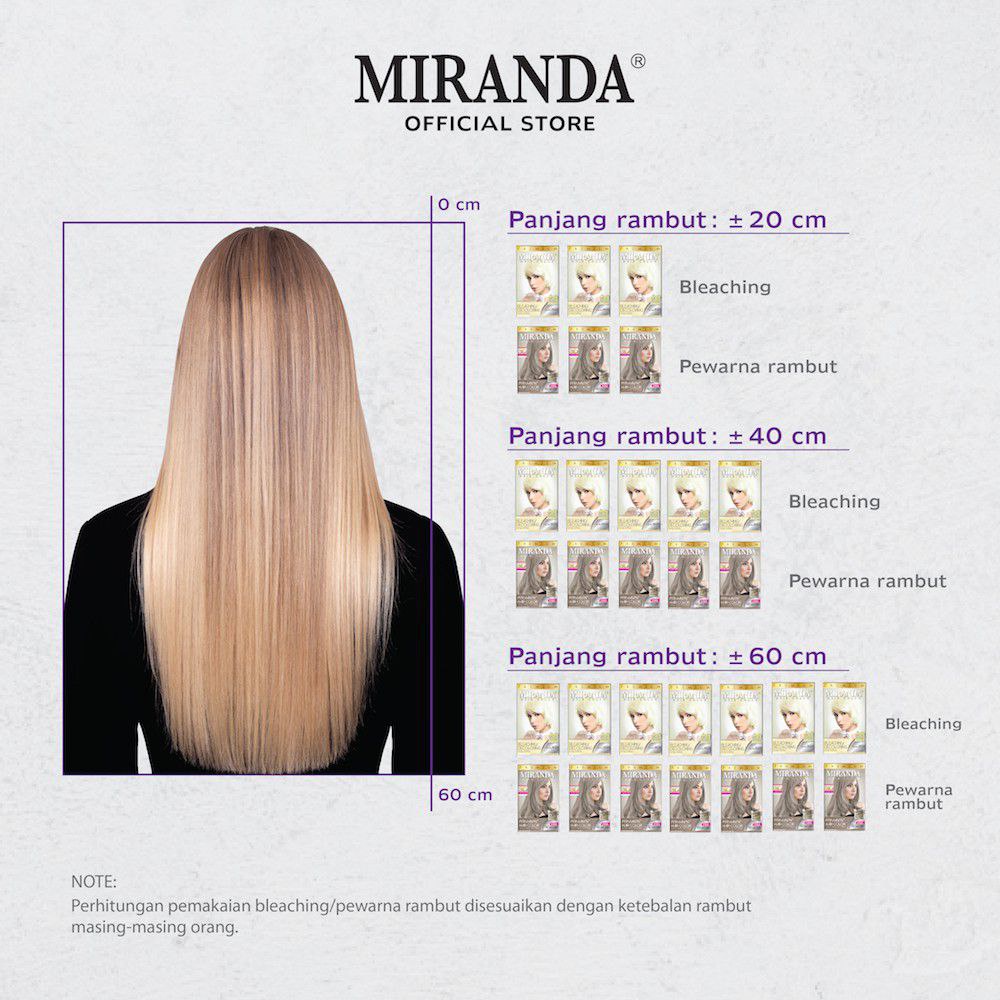 𝘈𝘉𝘎✰ MIRANDA HAIR COLOR PEWARNA RAMBUT PERMANENT CAT SEMIR RAMBUT MIRANDA HAIR COLOR 3D COLOR EFFECT 2033