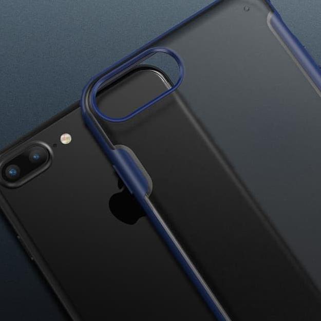 Case iPhone SE 2 2020 Fuze Frosted Anti Crack Baby Skin Casing - Hitam