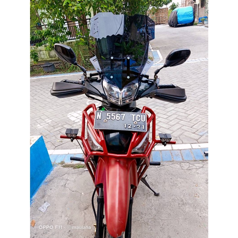 PAKET BREKET + VISOR 40CM HONDA SUPRA X125 | DASH 125 WAVE125I WAVE ALPHA  VISOR CUSTOM VISOR CUSTOM SUPRA X SUPRA HELM IN  DASH 125 WAVE125I WAVE ALPHA VISOR TOURING DASH 125 WAVE125I WAVE ALPHA  SUPRA X