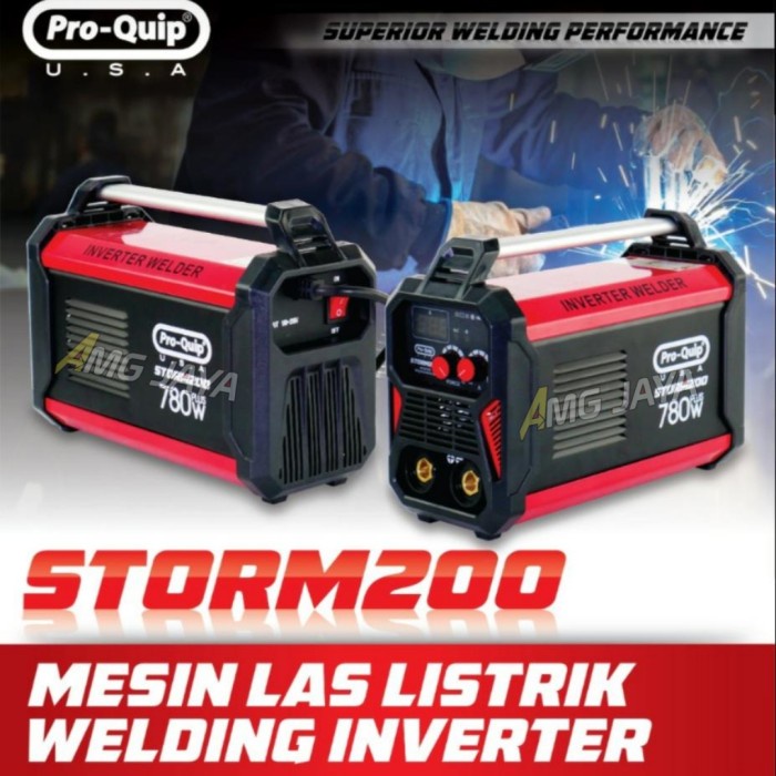 Mesin Las Travo Mesin Las Listrik Welding Inverter PROQUIP Strom 200